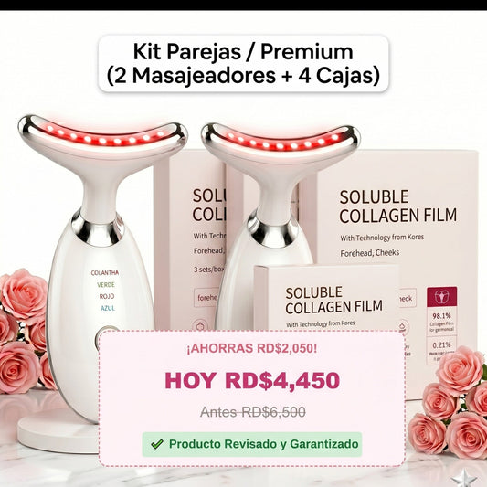 Tratamiento avanzado de absorción profunda para rostro y cuello