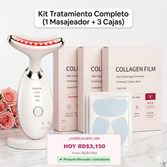 Tratamiento avanzado de absorción profunda para rostro y cuello