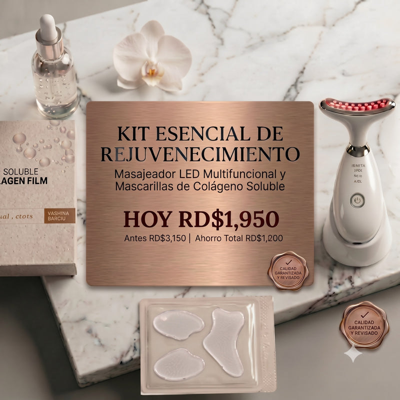Tratamiento avanzado de absorción profunda para rostro y cuello
